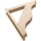 Ekena Millwork 5 1/2-in W x 32-in D x 38-in H Funston Slat Rough Cedar Woodgrain TimberThane Outlooker, Primed Tan OUTUR055X32X38FST24RCPR - alternate 6